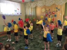 Спортивно-музыкальный  номер "Солнышко и я"