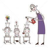 teacher-infuses-the-knowledge-to-children-in-the-head_186841691